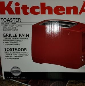 Kitchen Aid red toaster